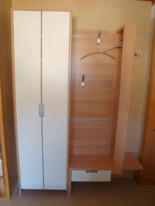 Vorzimmer in vielen Varianten möglich